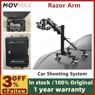 - Razor Arm Air Shock Absorption Car Shooting System Maximum Payload 6.6 KG with
