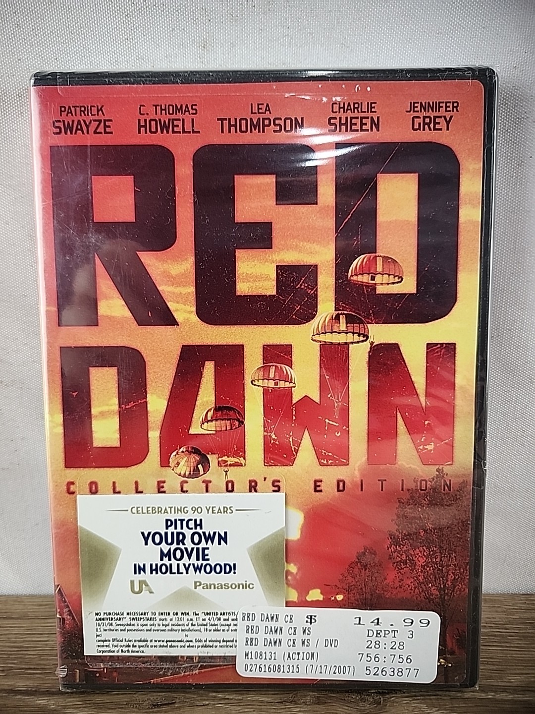 Red Draw 2 Red Dawn 2-Disc Collectors Edition DVD *New & Sealed* Patrick Swayze ...