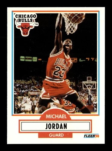 1990 FLEER #26 MICHAEL JORDAN BULLS