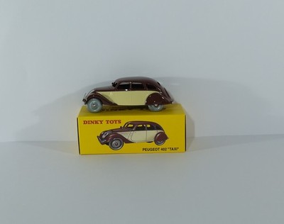 Norev Dinky 24L Peugeot 402 ''Taxi'', MIB! Box Modell Diecast Auto B9.