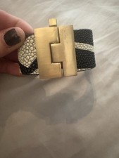Genuine Stingray Bracket Skin Leather