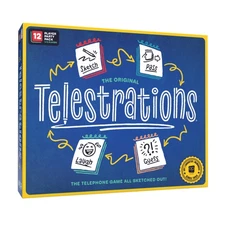 Telestrations 12 Player 2nd Edition Board Game, Award Winning Hilarious and U...