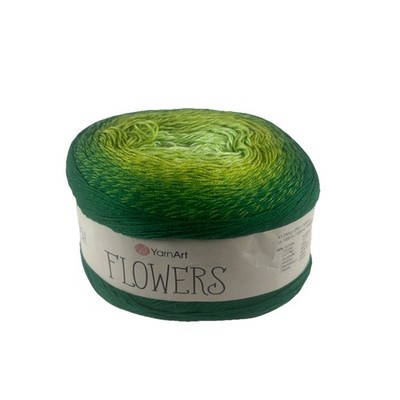 Yarnart Flowers Christmas color 55% Cotten 45% acrylic