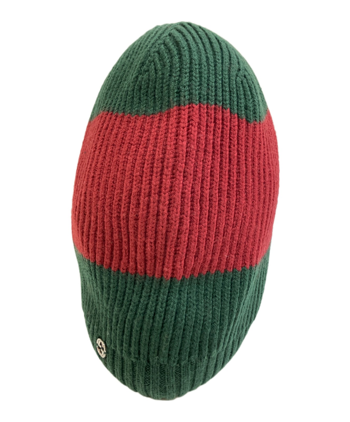 Gucci Knit Beanie Cap Green Unisex Authentic thumbnail 3