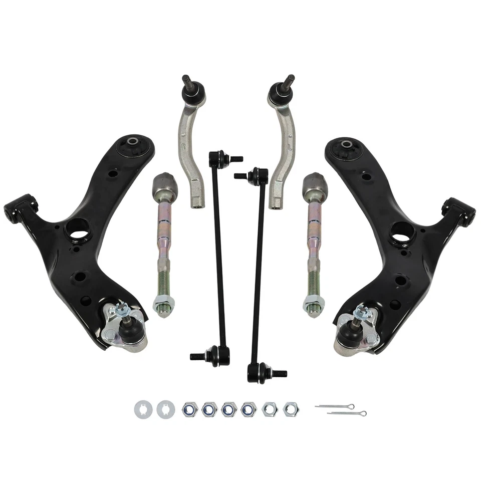 Brazo de control delantero 10 piezas extremo de barra de amarre para 10 2011-2015 Toyota Prius Lexus CT200h Foto 2 de 4