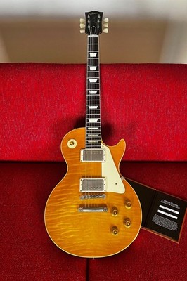 2022 Gibson Custom Shop 1959 Les Paul VOS Lemonburst-Collector Series 2 Pickups