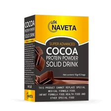 Cocoa Protein Powder Solid Drink Gain Muscle Weight 10 G X 10 Sachets