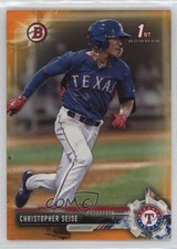 2017 Bowman Draft Orange 14/25 Chris Seise Christopher Seise #BD-74 0q3