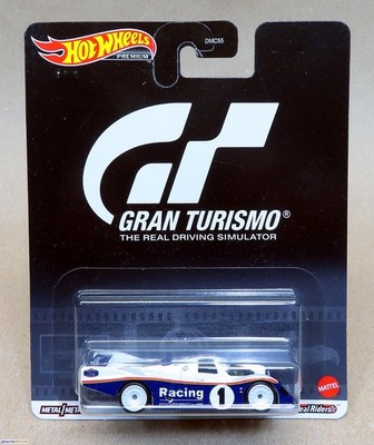 MATTEL carded premium HOT WHEELS PORSCHE 962 Real Riders GRAN TURISMO 2021