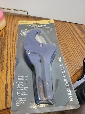 #ad #ad Husky 2quot; PVC CPVC PP PEX PE piping Ratcheting PVC Cutter quick change blade $23.24