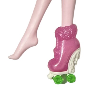 Monster High Doll Abbey Bominable LEFT Rollerskate Pink Shoe SINGLE Replacement