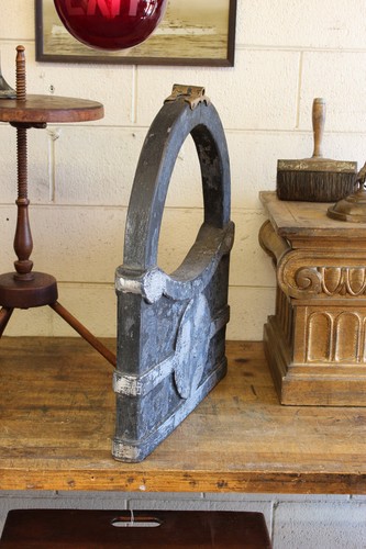 27" Antique Early Locksmith Padlock Double Sided Advertising Trade Sign Wood - Picture 6 of 13