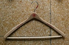 WOODEN HANGER BUS COLLECTIBLE VINTAGE CLOTHING NEW