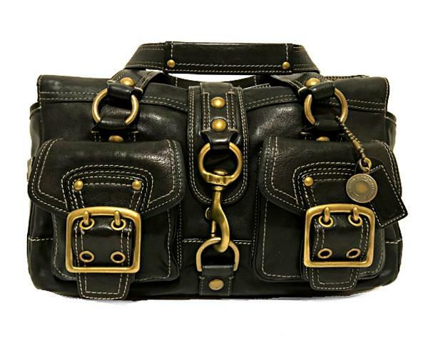 COACH 65th ANNIVERSARY ICONIC LEGACY BLACK LEATHER TOTE BAG COACH 65th ANNIVERSARY ICONIC LEGACY BLACK LEATHER TOTE BAG