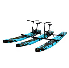 SPATIUM Two-Seater Portable Inflatable Pedal Boat Water Bike