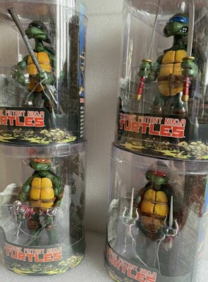 Great 4 PCS NECA Teenage Mutant Ninja Turtles Color Headband
