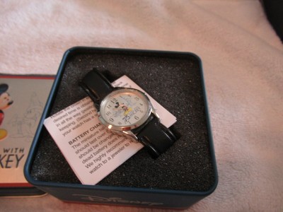 A Collectible Commemorative 75th Anniversary of the Creation of Mickey Watch Official Mickey Mouse 75th Anniversary commemorative watch  main image 4