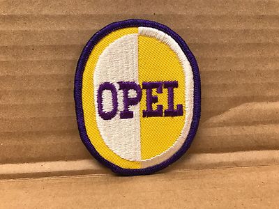  ORIGINAL EMBROIDERED OPEL JACKET PATCH 2.5'' X 3.5''