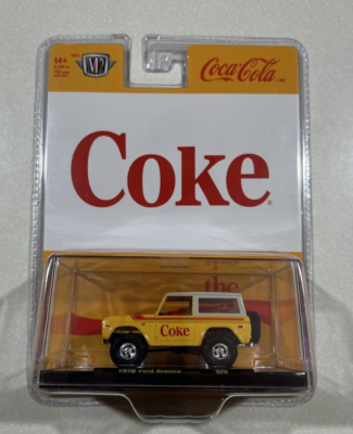 NEW 2023 M2 Machines 1976 Ford Bronco Coca-Cola A28 811469015241| eBay