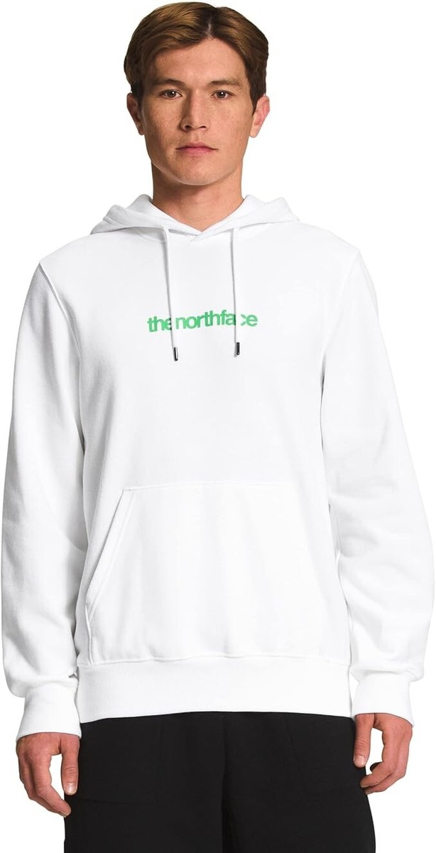 THE NORTH FACE Men's Graphic Injection Hoodie, TNF White/Chlrplgn