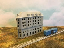 Art Deco Mid Century Office Building Z Scale 1:220 Add Floors to Customize