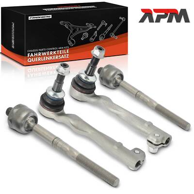 4x Axialgelenk Spurstangenkopf für BMW 5er Touring F90 G30 G31 G32 7er G11 G12