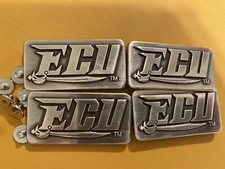 Lot Of 4 ECU East Carolina University Conchos with Conchos 1 1/2” Wide