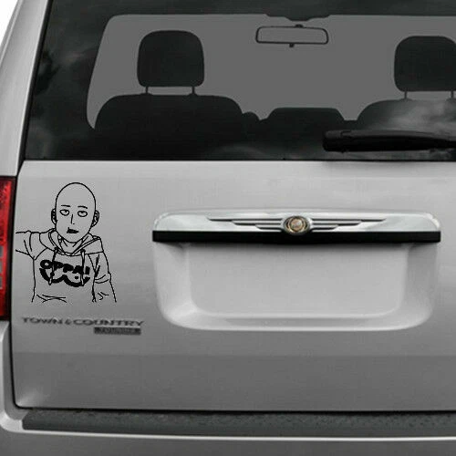 One Punch Man Eating Animal Vinly Decal Sticker for Macbook laptop Car Window - Image 3 of 4