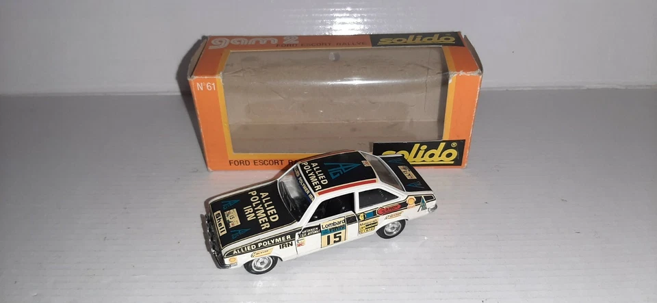 FORD ESCORT RALLY N.61 BIANCA SOLIDO SCALA 1/43 - Immagine 2 di 4