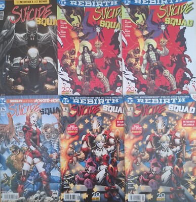 Suicide Squad 1 - 24 Panini 2017 - 2019 DC Comics Lobo Harley Quinn