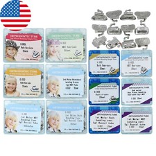 Dental Orthodontic Buccal Tubes 1st 2nd Molar Tubes Roth MBT 022 Bondable Single