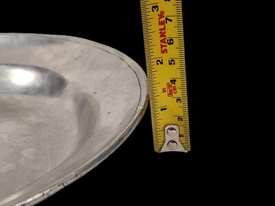 Norwegian Hallmarked Askvoll Brug Stopt Tinn Fine Pewter Serving