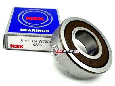 NSK JAPAN B19Z-16 C3 BALL BEARING METAL SHIELDED 1635 2RS  3/4x1.3/4x1/2  SC0430