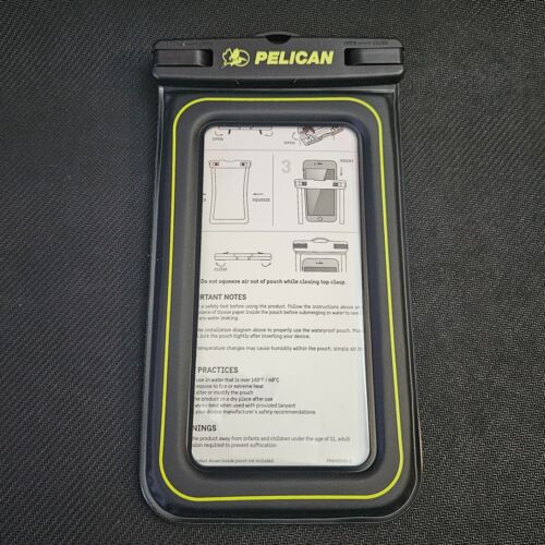 Pelican Marine Waterproof Cell Phone Floating Pouch IP68 (Open Box, Never used)