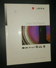 Leica The Program - Full Line Catalog 1998 - Cameras, Lenses, Binoculars - EXC