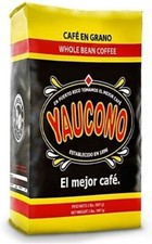 Yaucono Whole Bean Coffee in Bag, 2 Pound Pack of 1 