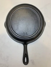 Birmingham Stove and Range No. 5 Late Red Mountain Series Cast Iron Skillet BSR.