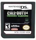 Call of Duty 4: Modern Warfare (Nintendo DS, 2007) Game cartridge only
