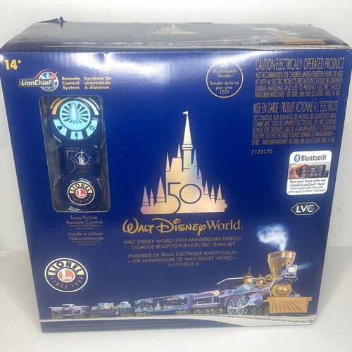 🔥Nouveau train électrique Walt Disney World 50ème anniversaire Magic Kingdom Lionel - Photo 4/8