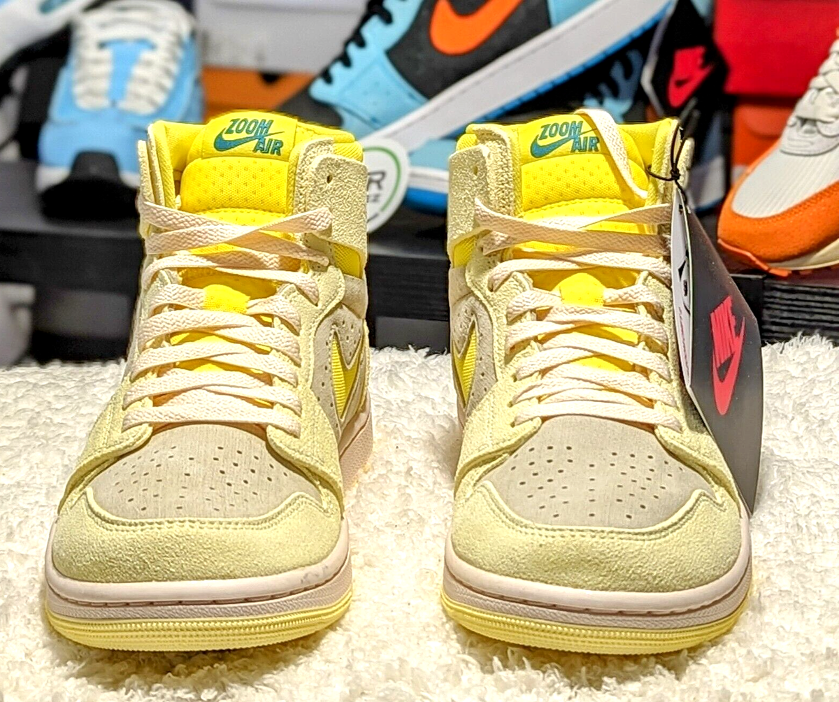 Nike Air Jordan 1 Zoom Air CMFT 'Citron Tint' DV1305-800 Size W 9