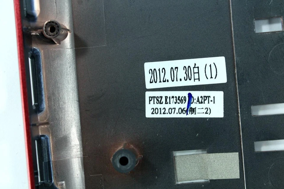 Nuevo conjunto de cubierta inferior base de repuesto (ajuste rojo) para Dell Vostro 3450 50DJM Foto 4 de 4