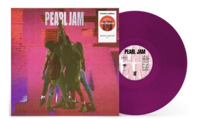 PEARL JAM TEN PURPLE VINYL SEALED ALBUM LP RECORD LIMITED EDITION