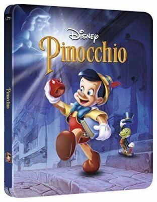Pinocchio Limited Edition SteelBook [Blu-ray Movie, Region Free, 1