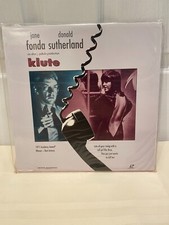 PERFECT CONDITION- "Klute" Laserdisc Widescreen Edition