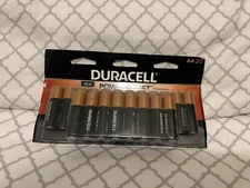 Duracell Coppertop AA Batteries with Power Boost, 20 Count Pack OPEN BOX