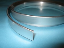 2,99€/m Farbe Silber matt, Nierentisch Umleimer Kante Diner Style Möbel 50, 60