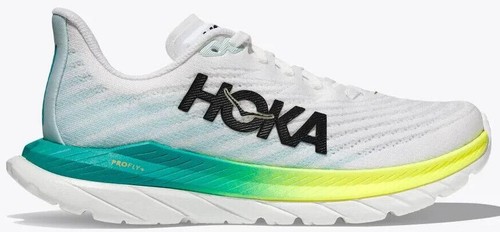 HOKA One One Mach 5 Running Shoes Mens Size 12 White Red  display picture 2