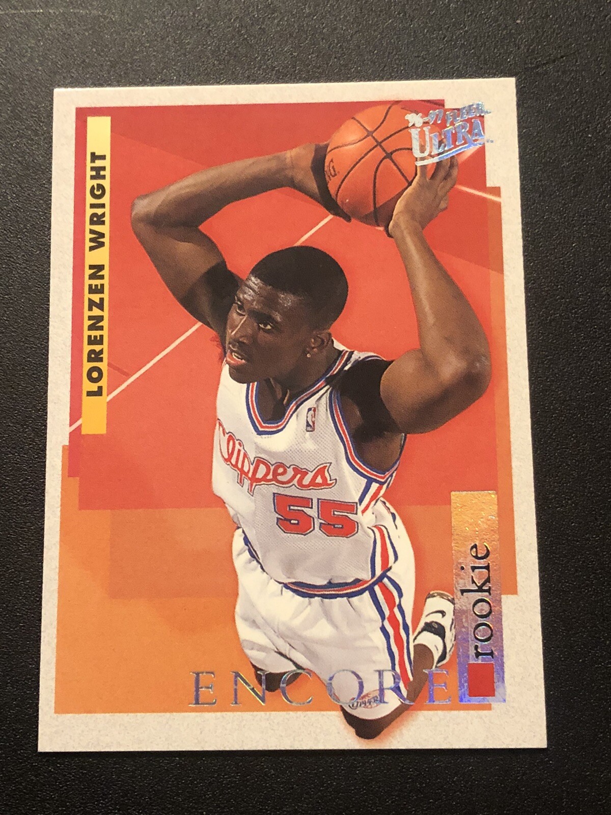 1996-97 Fleer Ultra Lorenzen Wright Rookie #278