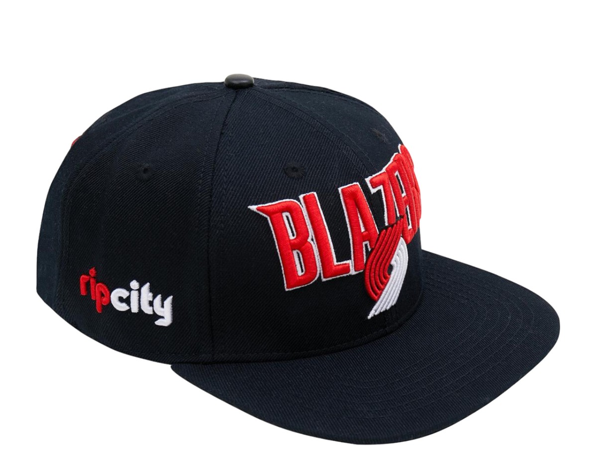 Pro Standard Portland Trail Blazers Retro Classic Logo Black