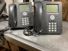 2 Avaya 9608 IP Phone Desk Telephone USED